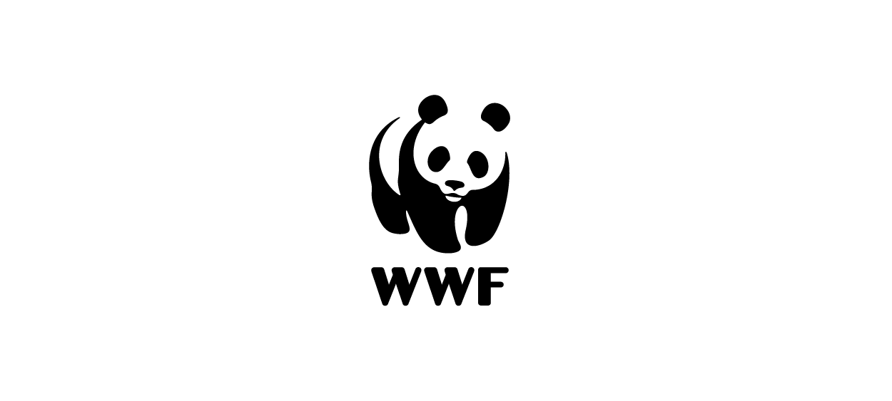 Motion design studio client: WWF logo in brand partner section